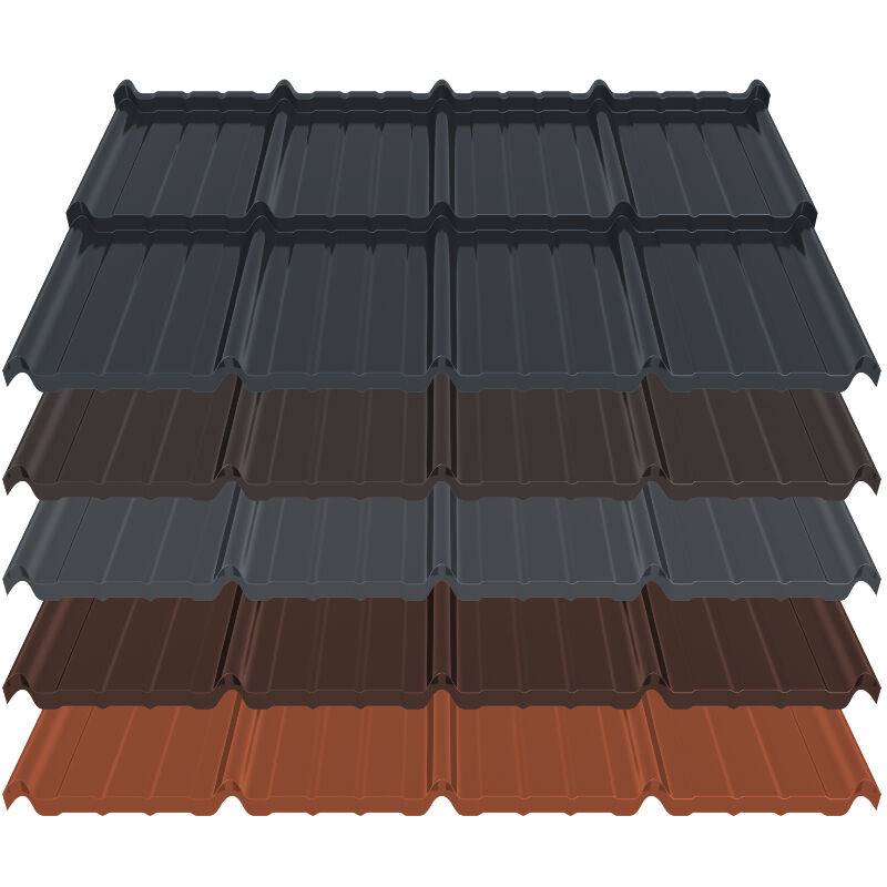 Pfannenmodul Estima | 0,50 mm | Stahl | Modullänge 350 mm | 50 µm Superior HB Pfannenmodul Estima | 0,50 mm | Stahl | Modullänge 350 mm | 50 µm Superior HB von Blachotrapez GmbH