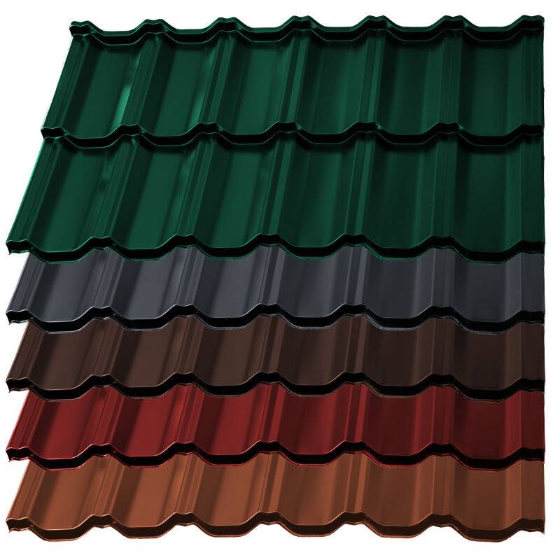 Pfannenmodul German Simetric | 0,50 mm | Stahl | Modullänge 350 mm | 25 µm Thyssen Krupp Polyester Pfannenmodul German Simetric | 0,50 mm | Stahl | Modullänge 350 mm | 25 µm Thyssen Krupp Polyester von Blachotrapez GmbH