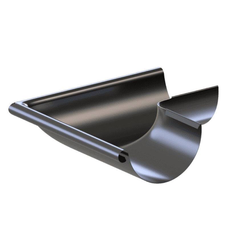 STAHL Dachrinnen Außenecke 90° | Ø 150 mm von Blachotrapez GmbH