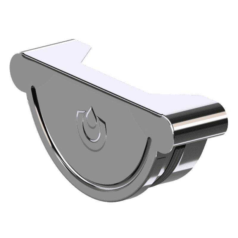 STAHL Dachrinnen Enddeckel | Ø 150 mm von Blachotrapez GmbH