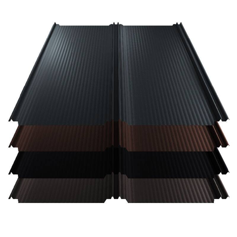 Stehfalz T-Panel | Dach | 0,50 mm | Stahl | Nanowelle | 1100 mm Breite | 35 µm Matt Innova von Blachotrapez GmbH