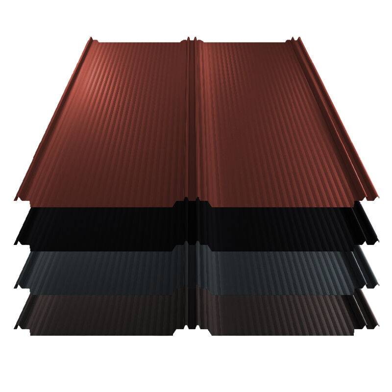 Stehfalz T-Panel | Dach | 0,50 mm | Stahl | Nanowelle | 1100 mm Breite | 36 µm ThyssenKrupp ICE Crystal von Blachotrapez GmbH