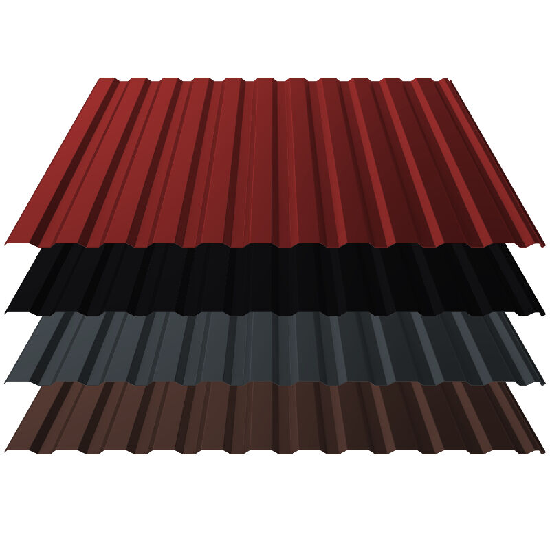 Trapezblech T14+ | Dach | 0,60 mm | Aluminium | 25 µm Stucco Trapezblech T14+ | Dach | 0,60 mm | Aluminium | 25 µm Stucco von Blachotrapez GmbH