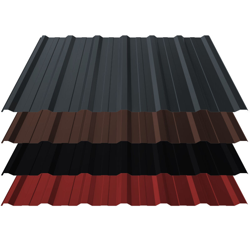 Trapezblech T18+ | Dach | 0,60 mm | Aluminium | 25 µm Stucco Trapezblech T18+ | Dach | 0,60 mm | Aluminium | 25 µm Stucco von Blachotrapez GmbH