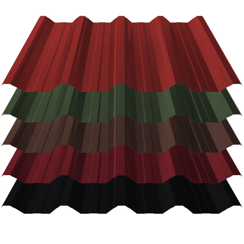 Trapezblech T50 | Dach | 0,50 mm | Stahl | Verzinkt – ZINKOMAG, Aluzink, 25 µm Polyester Trapezblech T50 | Dach | 0,50 mm | Stahl | Verzinkt – ZINKOMAG, Aluzink, 25 µm Polyester von Blachotrapez GmbH