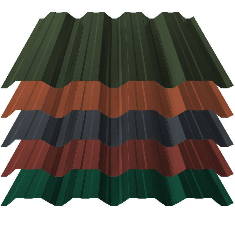 Trapezblech T50 | Wand | 0,63 mm | Stahl | 25 µm Polyester von Blachotrapez GmbH