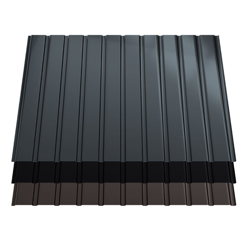 Trapezblech T7 | Wand | 0,50 mm | Stahl | 50 µm ThyssenKrupp Matt Premium Trapezblech T7 | Wand | 0,50 mm | Stahl | 50 µm ThyssenKrupp Matt Premium von Blachotrapez GmbH