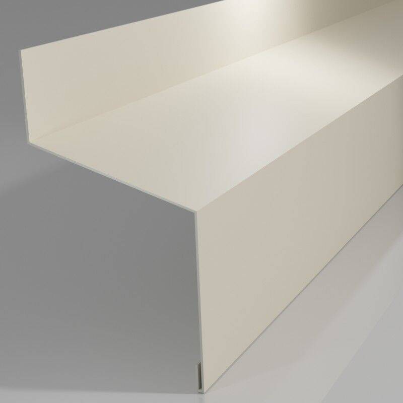 Tropfkantenprofil über Tor | 50 x 110 x 130 x 2000 mm von Blachotrapez GmbH