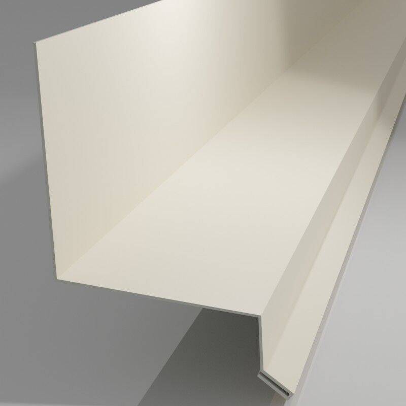 Tropfkantenprofil über Tür/Fenster | für 35er Trapezprofil | Länge 2000 mm von Blachotrapez GmbH