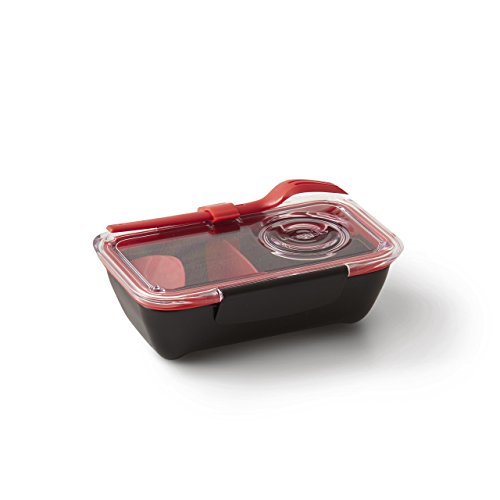 Black+Blum Bento Box - Lunch Box Schwarz/Rot von Black+Blum