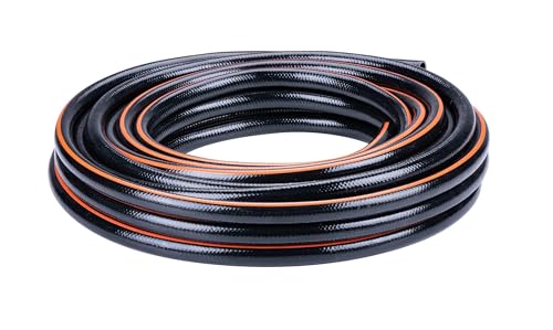BLACK+DECKER Gartenschlauch 15 Meter - ⌀13MM - Strapazierfähiges PVC - Gartenbewässerung, Autowäsche, Poolbefüllung - Passend für jeden Standardwasserhahn - Schwarz/Orange BLACK+DECKER Gartenschlauch 15 Meter - ⌀13MM - Strapazierfähiges PVC - Gartenbewässerung, Autowäsche, Poolbefüllung - Passend für jeden Standardwasserhahn - Schwarz/Orange von BLACK+DECKER