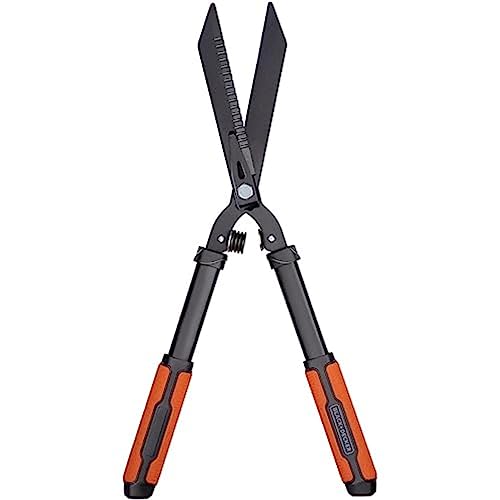 BLACK+DECKER Heckenschere - Gezahnte Stahlklingen - 61 CM - Schwarz/Orange BLACK+DECKER Heckenschere - Gezahnte Stahlklingen - 61 CM - Schwarz/Orange von BLACK+DECKER