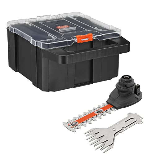 BLACK+DECKER Matrix BDCMTSSSTFF Scheren-Strauchaufsatz + Aufbewahrungsbox von Black+Decker