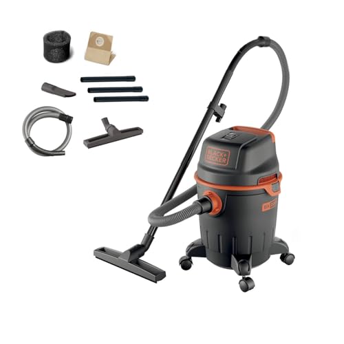 Black and Decker 51682 Staubsauger, 1.200 W, mit 20-l-Behälter von Black+Decker