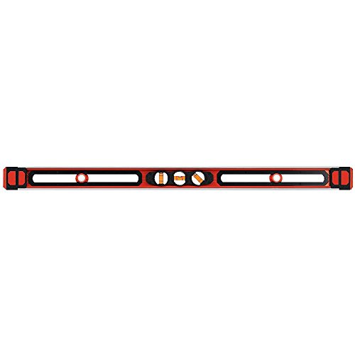 BLACK+DECKER Wasserwaage (BDSL10), Rot & Schwarz, 91,4 cm von Black+Decker