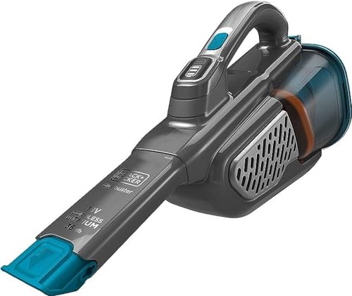 Black+Decker 36 Wh / 18 V Akku-Handstaubsauger Dustbuster Smart tech (mit Cyclonic Action & zwei Saugstufen, integrierte ausziehbare Fugendüse, inkl. Ladestation mit Wandhalterung) BHHV520BF von Black+Decker