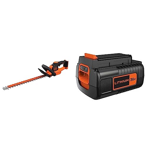 Black+Decker BCHTS36B-XJ Heckenschere & Li-Ion Ersatzakku von Black+Decker