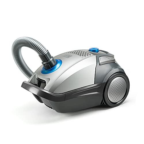 BLACK+DECKER BXVMB700E Staubsauger mit Beutel, 700 W, 4 Liter, Grau von Black+Decker