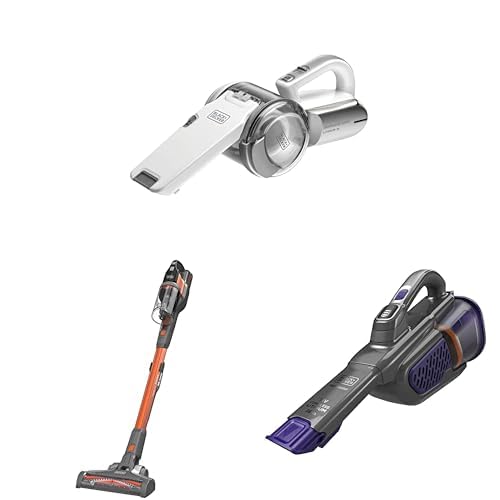 Black+Decker Bundle of Lithium Dustbuster Pivot PV1820L – Akku-Handstaubsauger mit Multi-Positions-Saugvorrichtung –Handstaubsauger kabellos4in1 Stielsager (18V, 2.0Ah +36W/18V Akku-Handstaubsauger von Black+Decker