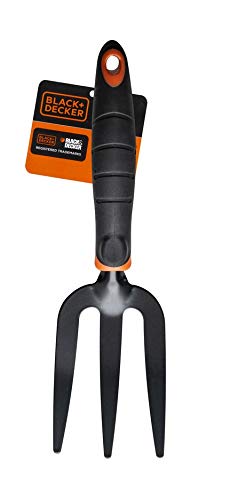 Black & Decker Handgabel, Schwarz/Orange von Black+Decker