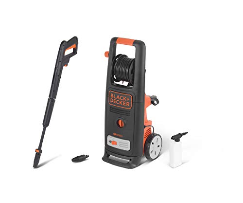 BLACK+DECKER Hochdruckreiniger BXPW2200E (2200 W, 150 bar, 440 l/h) Orange/Schwarz von Black+Decker