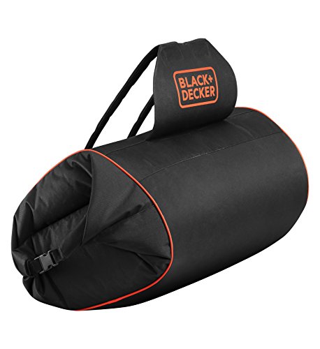 Black+Decker Laubfang-Rucksack (inklusive flexiblem Saugschlauch, 72 L Kapazität, Kompatibel mit diesen Laubsaugern: GW2810, GW2838, GW3030, GW3031BP, GW3050) GWBP1 von Black+Decker