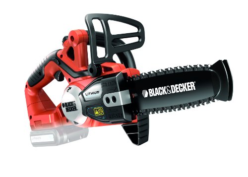 Black+Decker Lithium Akku-Kettensäge (18 V, ohne Akku und Ladegerät) GKC1820LB von Black+Decker