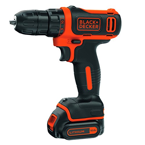 Black + Decker bdcdd12b-qw Bohrmaschine Compact mit 2 Akkus 10,8 V von Black+Decker