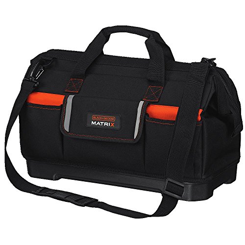 BLACK+DECKER Werkzeugtasche für Matrix-System, Breitmaul (BDCMTSB) 21 Zoll von Black+Decker