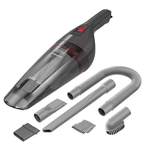 Black & Decker NVB12AVA-XJ Handheld Vacuum Grey Red Bagless von Black+Decker