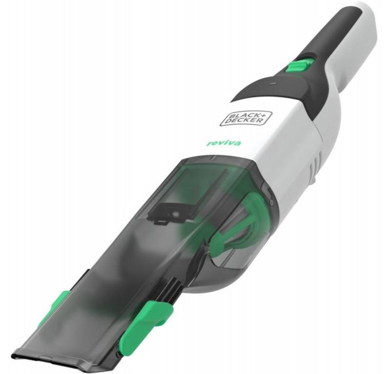 Black + Decker Akku-Handstaubsauger REVHV8C - Handstaubsauger - weiß/grau von Black + Decker