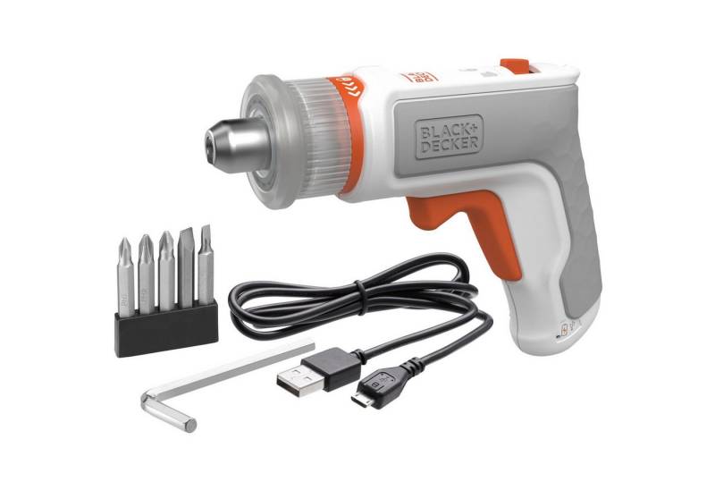 Black + Decker Akku-Schrauber BLACK+DECKER HEXDRIVER, Akku-Möbelschrauber von Black + Decker