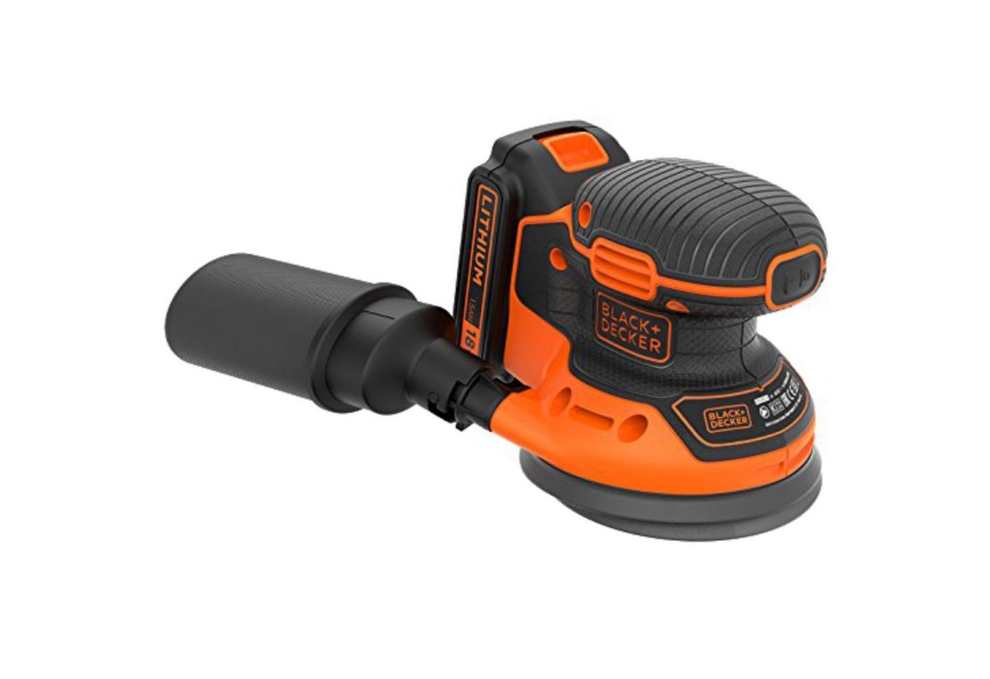 Black & Decker Exzenterschleifer Akku-Exzenterschleifer BDCROS18-QW, 18Volt von Black & Decker