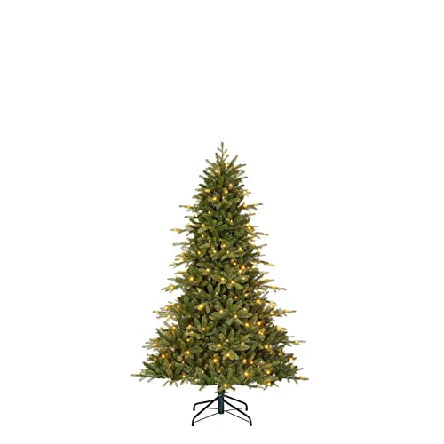 Black Box Trees Boyle Künstlicher Weihnachtsbaum mit LED-Beleuchtung – H155 x Ø107 cm – Grün von Black Box Trees