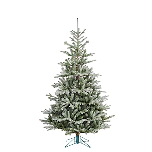 Black Box Trees Celtis Künstlicher Weihnachtsbaum – H215 x Ø135 cm – Grün mit Frostoptik von Black Box Trees