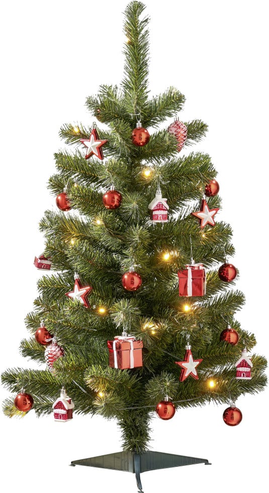 Black Box Trees Weihnachtsbaum Joy beleuchtet  90 cm 30 Lichter warmweiß mit Timer von Black Box Trees