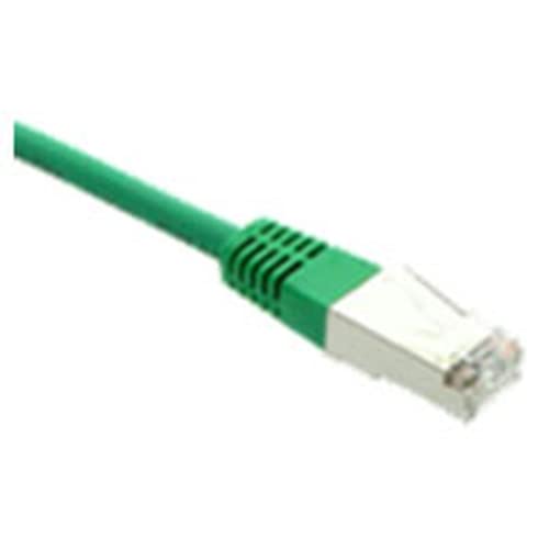 CAT6A 550-MHz Litzen Ethernet Patchkabel mit Rastnasenschutz - geschirmt (S/FTP), LSZH (RJ45 M/M), Grün, 5 m von Black Box