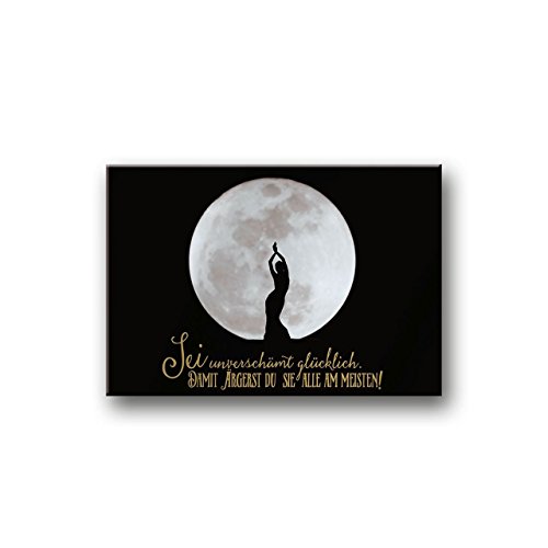 Sheepworld, Black Chili - 44858 - Magnet mit Umschlag Nr. 5, Sei unverschämt glücklich. Damit ärgerst Du sie am meisten! Sheepworld, Black Chili - 44858 - Magnet mit Umschlag Nr. 5, Sei unverschämt glücklich. Damit ärgerst Du sie am meisten! von Black Chili