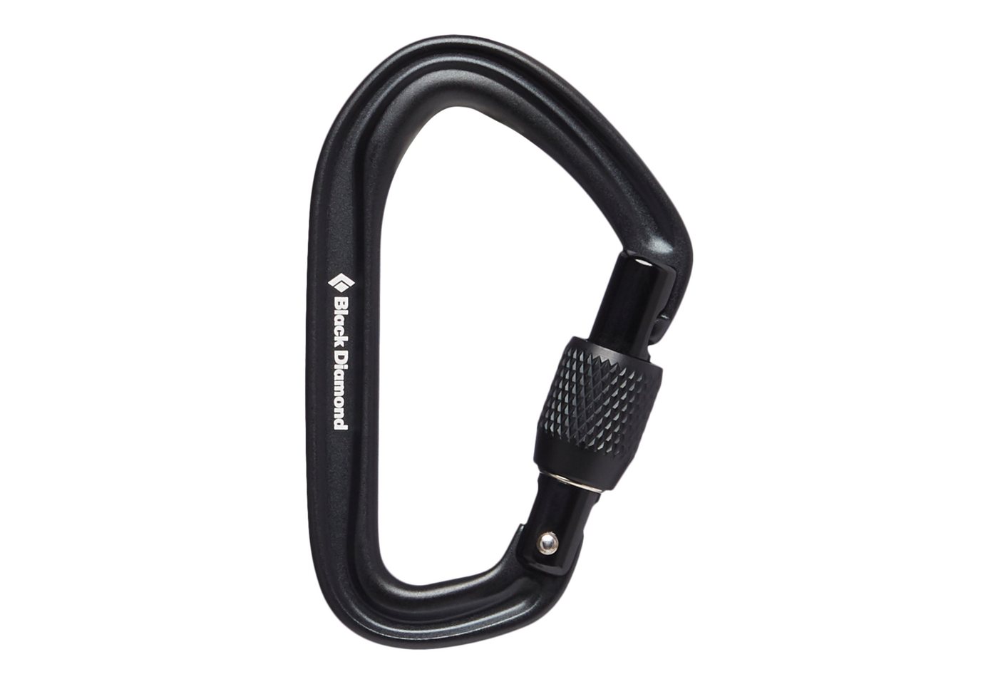 Black Diamond Karabiner Hotforge Screwgate Carabiner Black von Black Diamond