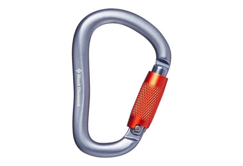 Black Diamond Karabiner Rocklock Twistlock Verriegelungskarabiner - Gray von Black Diamond