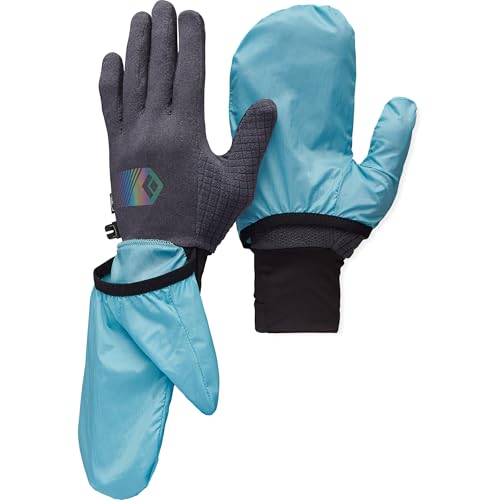 Black Diamond Unisex Deploy Wind Hood Handschuhe, Carbon-Glacier, L von Black Diamond