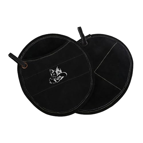 Black Forest Fox Pro 300 Ofenschlupfer | TOPFLAPPEN Echtleder | hochwertiges Leder | handgemachtes Unikat chemisch unbehandelt Schwarz-Schwarz, Ofenschlupfer Rauleder Black Forest Fox Pro 300 Ofenschlupfer | TOPFLAPPEN Echtleder | hochwertiges Leder | handgemachtes Unikat chemisch unbehandelt Schwarz-Schwarz, Ofenschlupfer Rauleder von Black Forest Fox