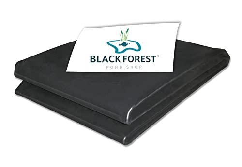 Black Forest Pond Shop TEICHFOLIE EPDM Folie 1mm 9x5m - für Teich, Schwimmteich, Garten, Teich, Hochbeet, Garten Badeteich - 9 x 5 m Teichfolie 5x9m Teichfolie 9x5m Teichfolie 1mm Teichfolie kaufen von Black Forest Pond Shop