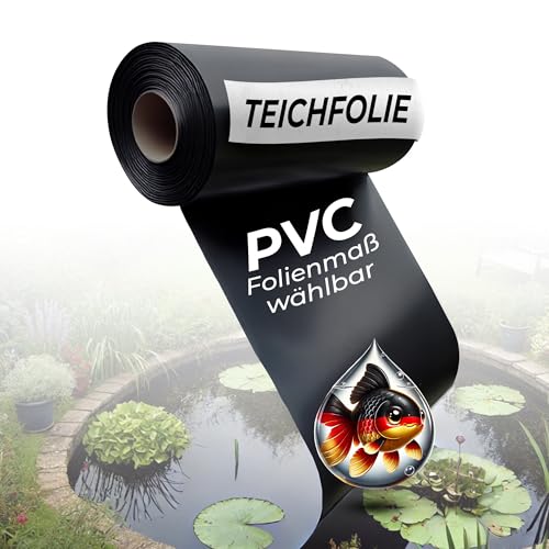 Black Forest Pond Shop TEICHFOLIE 2 x 5 m | TEICHFOLIE 1 mm aus PVC für Ihr Teich, Gartenteich, Schwimmteich auch Ideal für Ihr Hochbeet im Garten - Made in Germany 2m x 5m Black Forest Pond Shop TEICHFOLIE 2 x 5 m | TEICHFOLIE 1 mm aus PVC für Ihr Teich, Gartenteich, Schwimmteich auch Ideal für Ihr Hochbeet im Garten - Made in Germany 2m x 5m von Black Forest Pond Shop