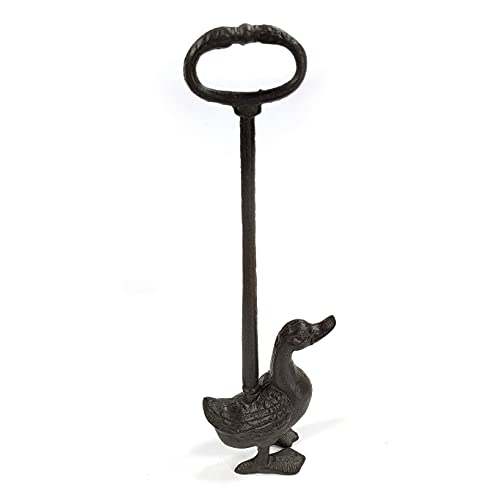 Türstopper aus Gusseisen mit langem Griff Enten-Design Ideal für Enten oder Flussliebhaber Türstopper aus Gusseisen mit langem Griff Enten-Design Ideal für Enten oder Flussliebhaber von Black Ginger