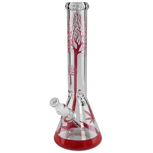 Black Leaf Bong Baum rot | Kolbenbong Ice | Eisbong in verschiedenen Farben | Icebong 18,8 Diffusorschlitzadapter | 14er Kopf mit Kickloch & Stopfen | Ø 51mm Black Leaf Bong Baum rot | Kolbenbong Ice | Eisbong in verschiedenen Farben | Icebong 18,8 Diffusorschlitzadapter | 14er Kopf mit Kickloch & Stopfen | Ø 51mm von Black Leaf