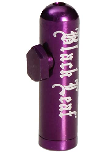 Black Leaf Dosierer aus Leichtmetall, Länge 50mm Ø14mm Farbe VIOLETT von Black Leaf