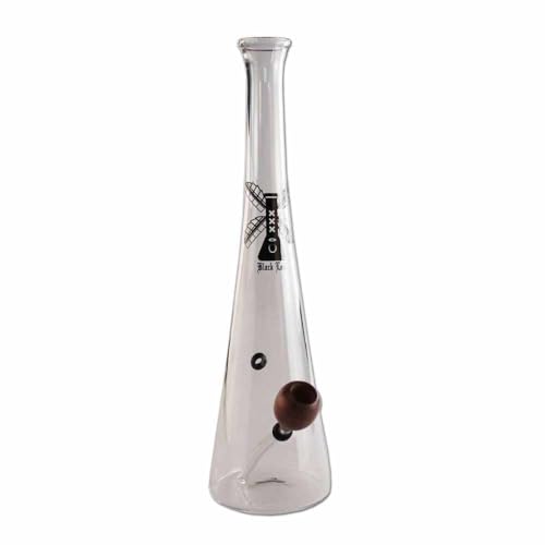 Black Leaf WINDMILL Hollandbong 39,5cm Vasenbong Steckchillum Kickloch Borosilikatglas Holzkopf Black Leaf WINDMILL Hollandbong 39,5cm Vasenbong Steckchillum Kickloch Borosilikatglas Holzkopf von Black Leaf