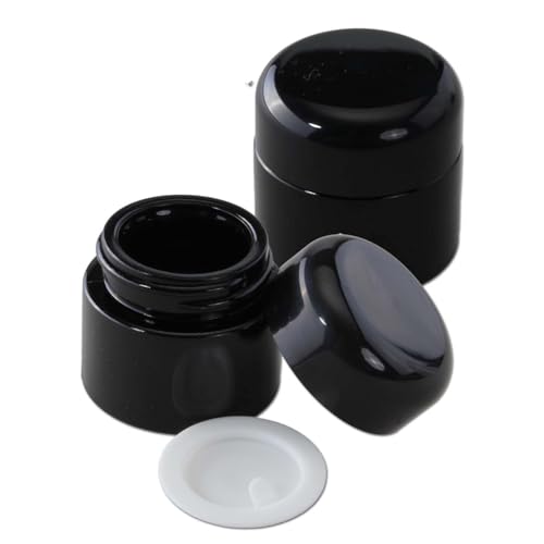 Black Leaf Weithalsdosen aus Violettglas 100ml von Black Leaf