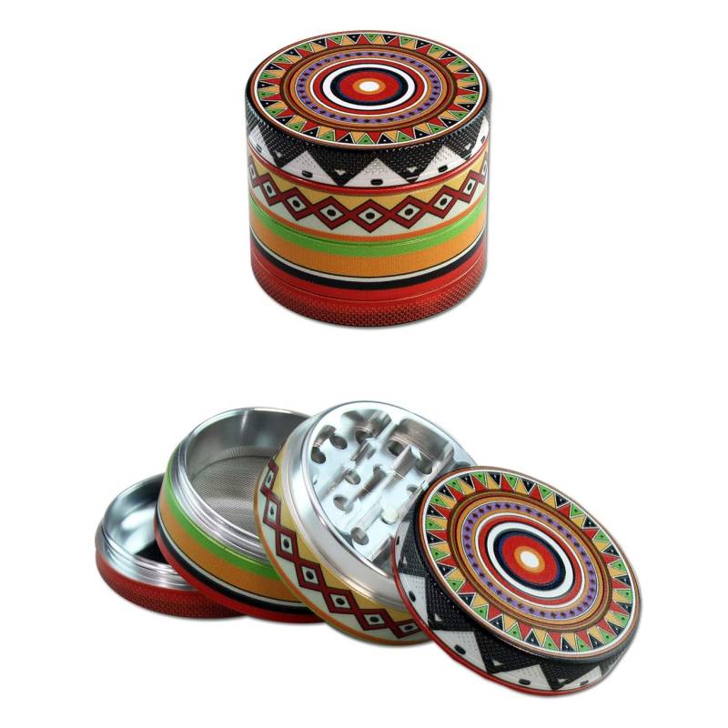 Grinder Black Leaf 50 mm 4-part von Black Leaf